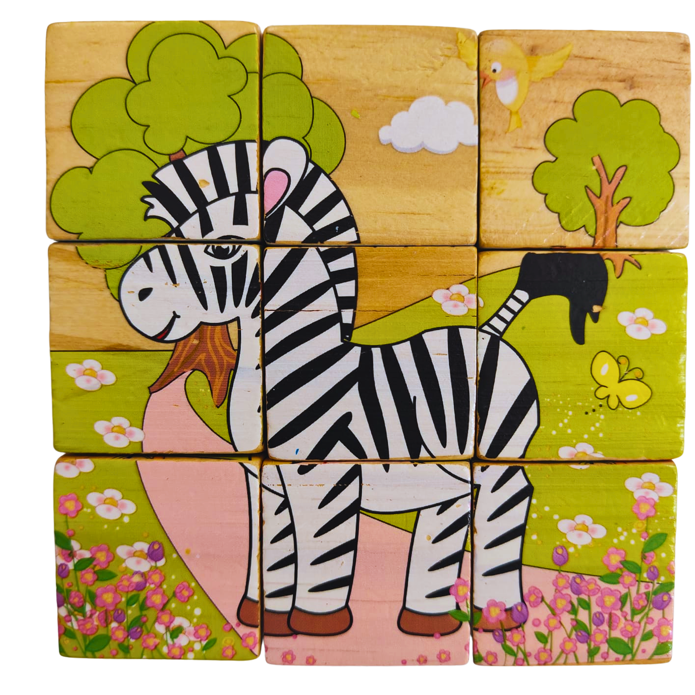 9 Cubes Animals Puzzle