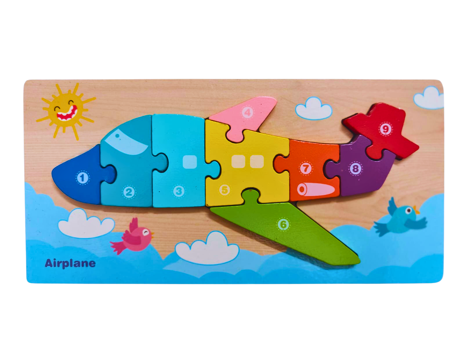 Airplane Puzzle Board