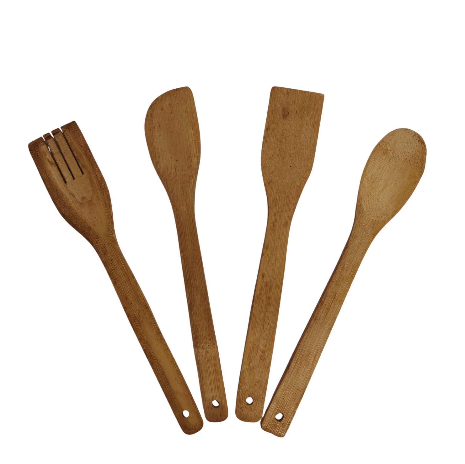 Bamboo 4pcs  Spatulas