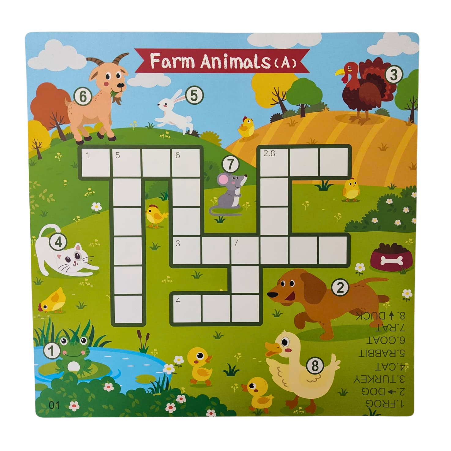 Children's Cross Word Scrabble Game - Image 9
