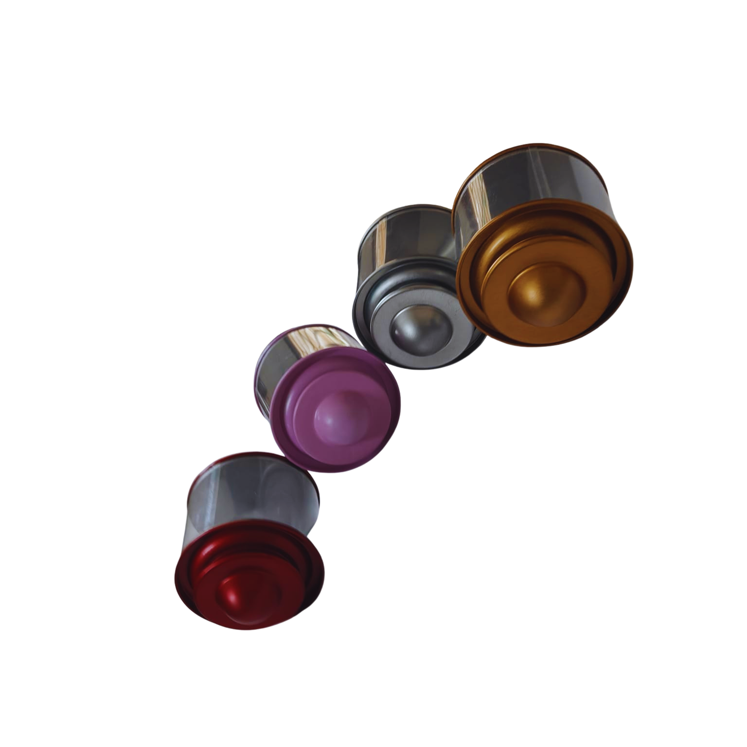 Colour Lid Stainless Steel and Transparent Storage Container - Image 8