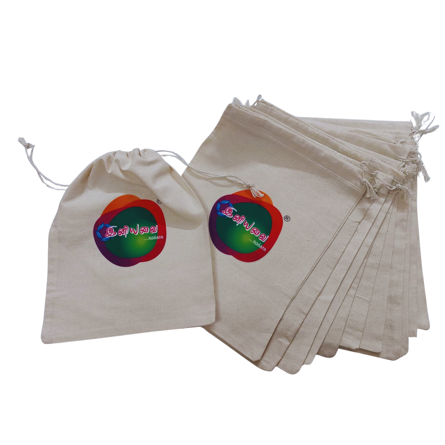 Customized Cotton String Bag