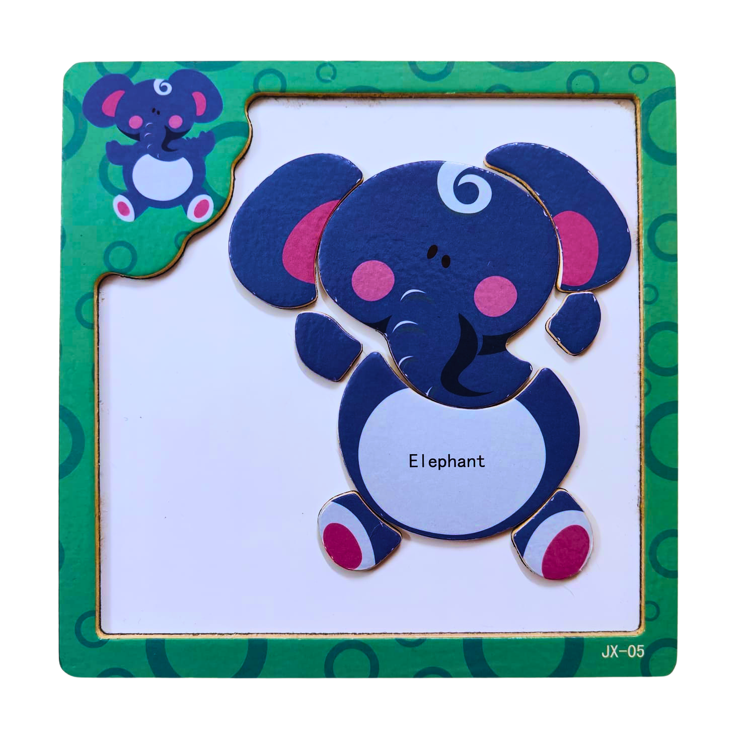 Elephant Assemble Puzzle