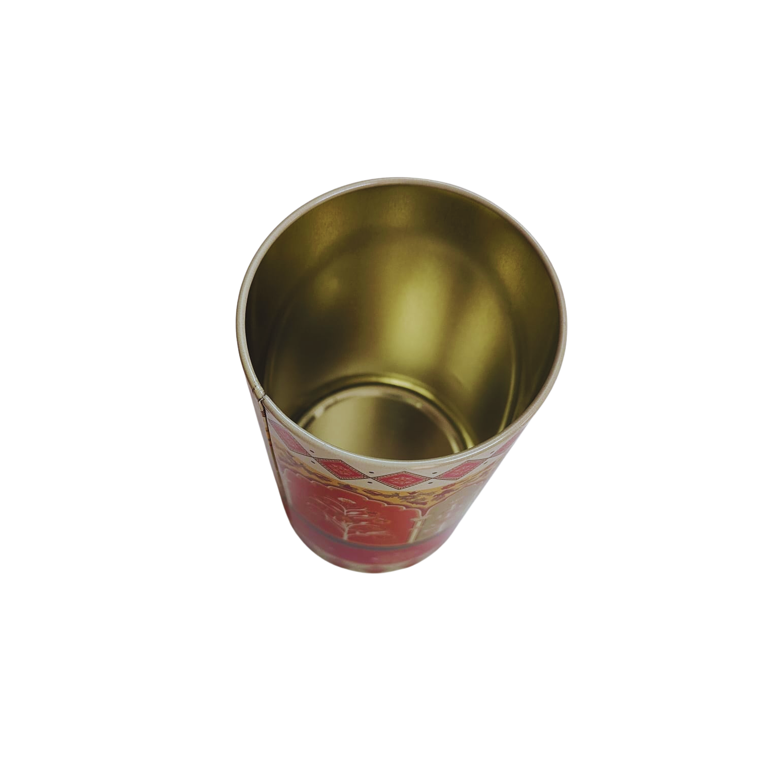 Cylindrical Storage Container- Pink Floral Print design Small - Image 5
