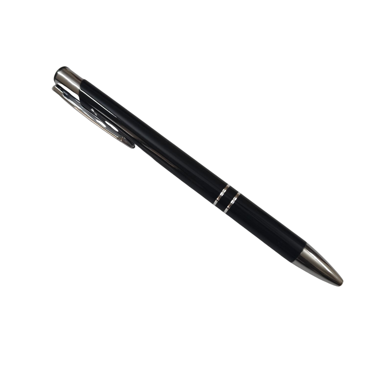 Metal Pen and Key Chain Cambo Set (Black) with Box - Image 6
