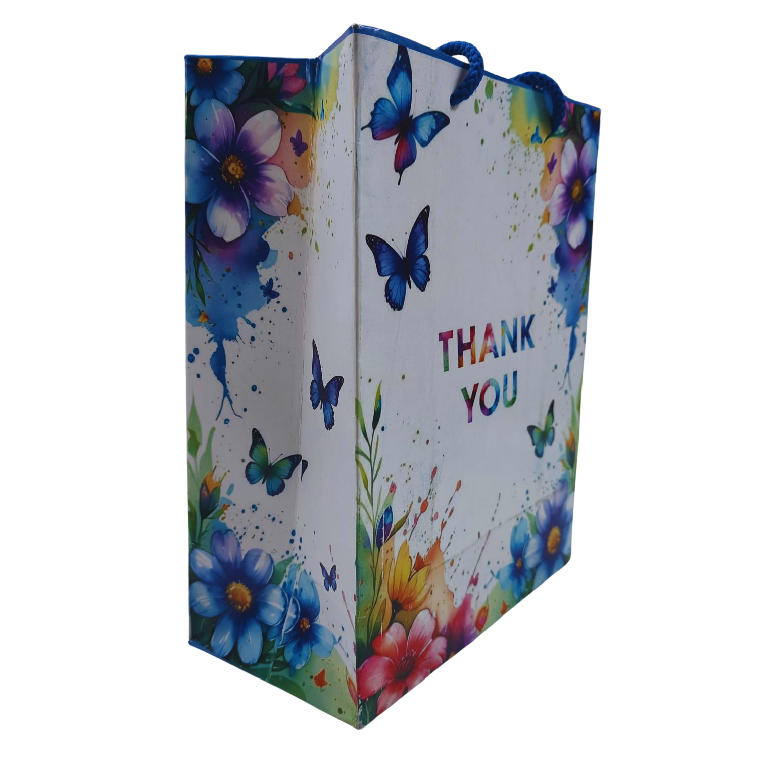 Premium Printed Glossy Paper Bag with Rope Handle