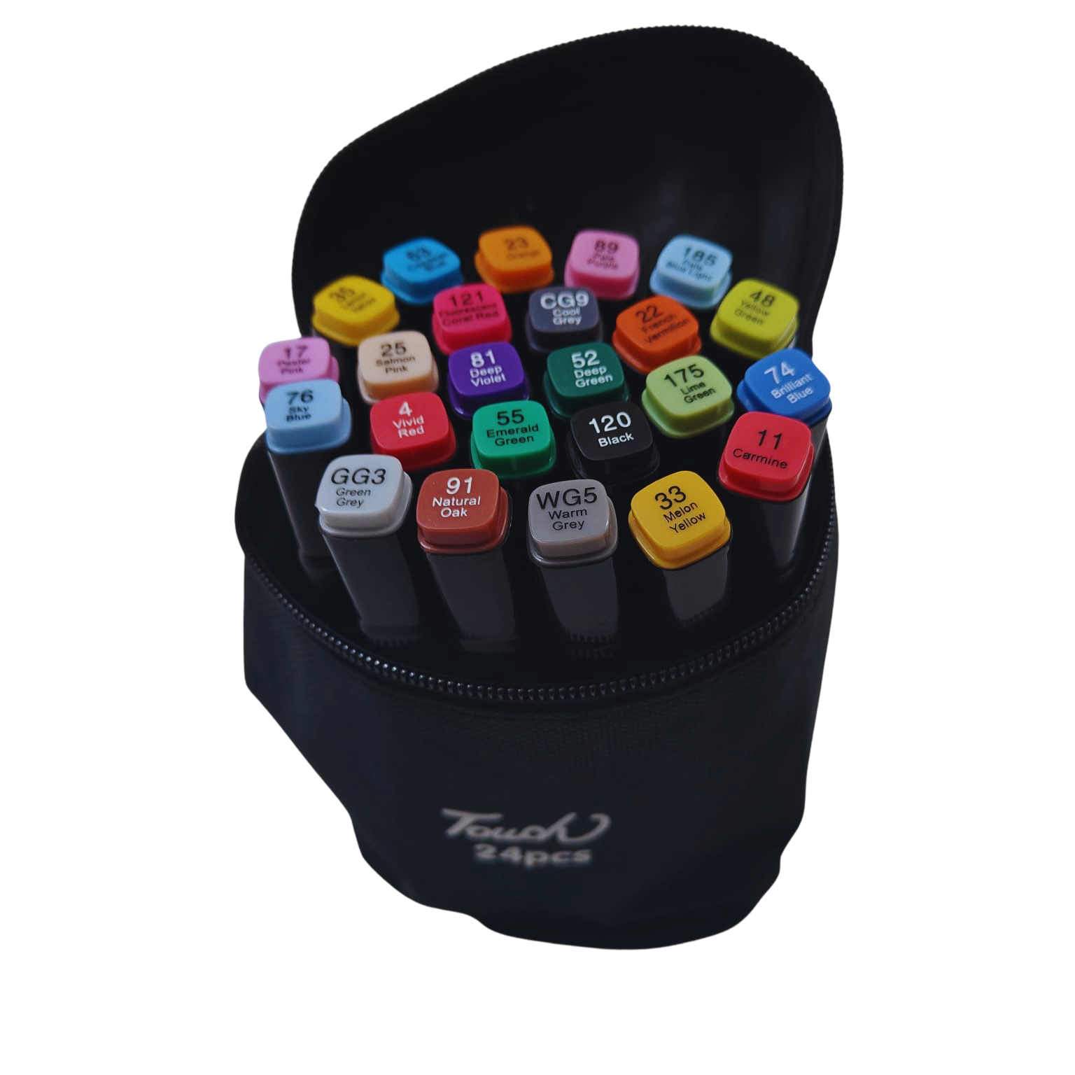 Touch Marker 24 pcs – (Dual Tip)