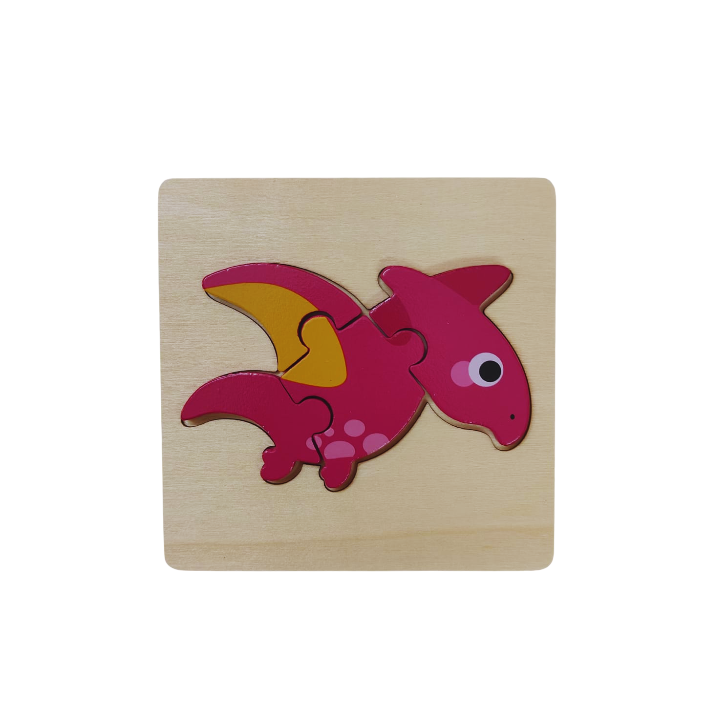 Wooden 3 D Dianosaur Puzzle (Interlock) small