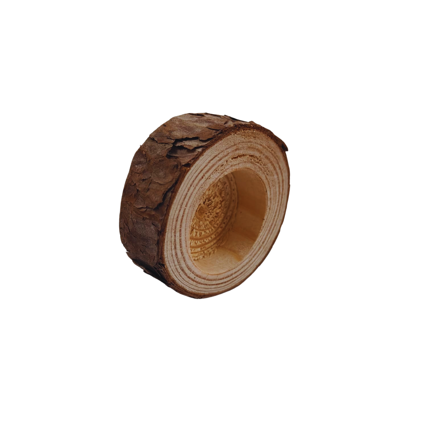 Wooden Candle Stand - 6cm*2.5cm - Image 3