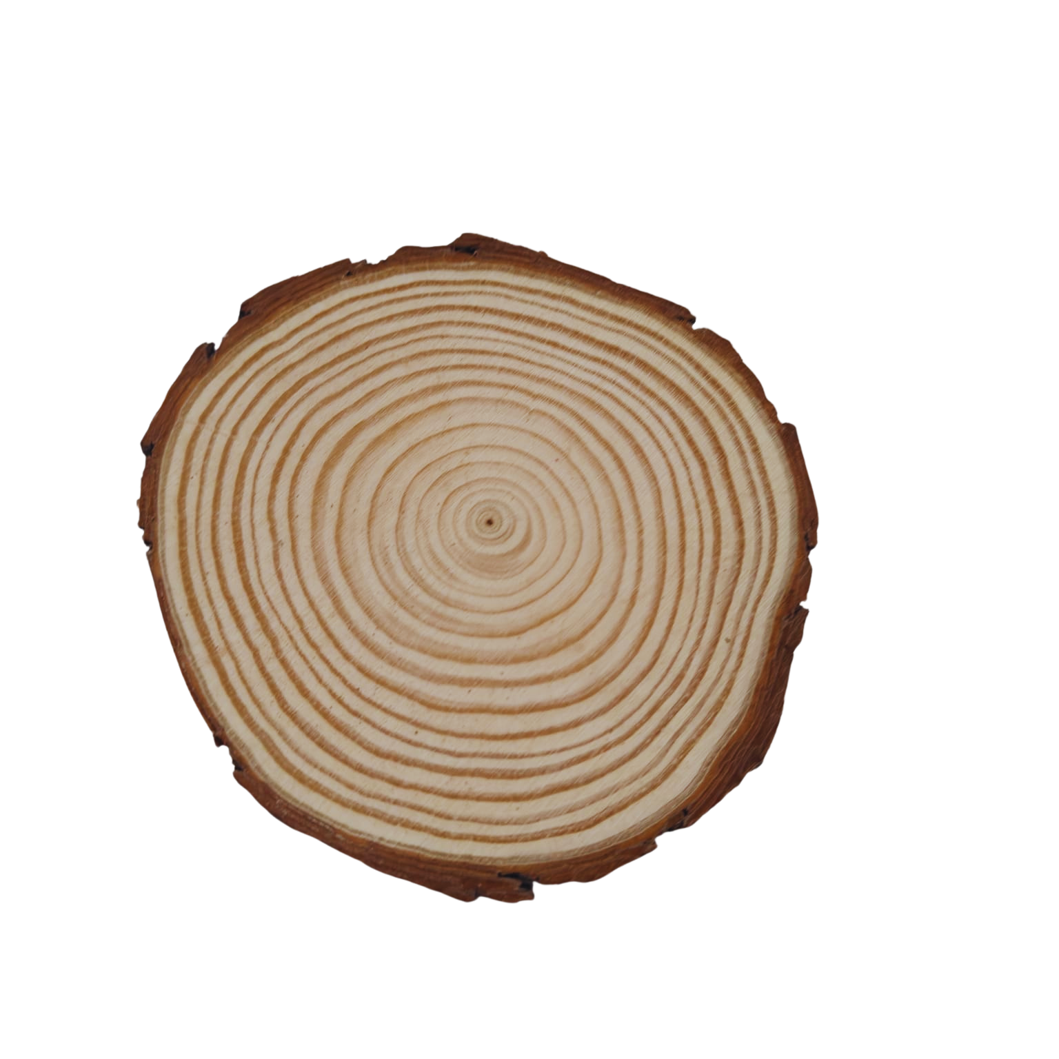 Wooden Round Plate - 7cm * 1cm - Image 4