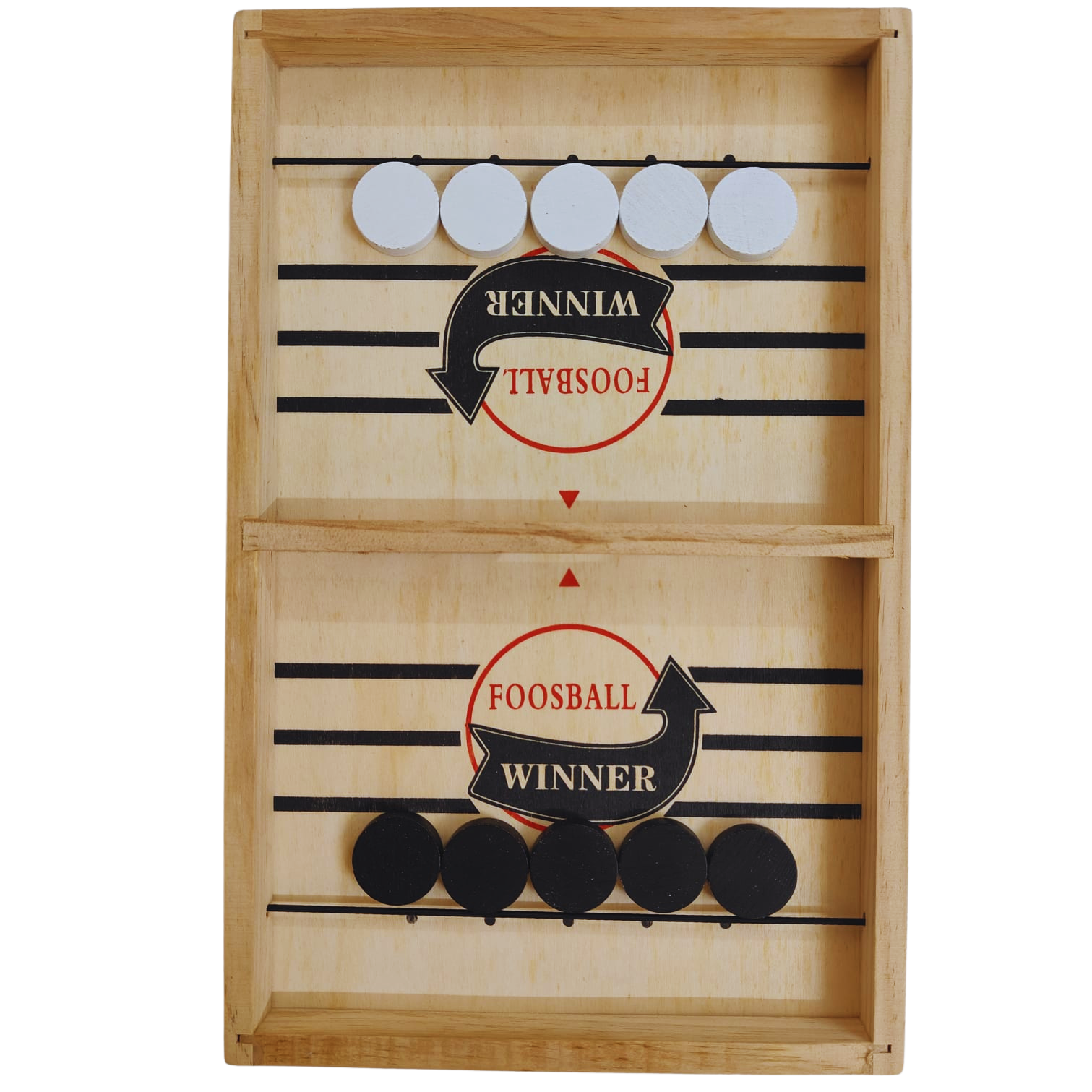 Wooden Sling Foos Ball Game