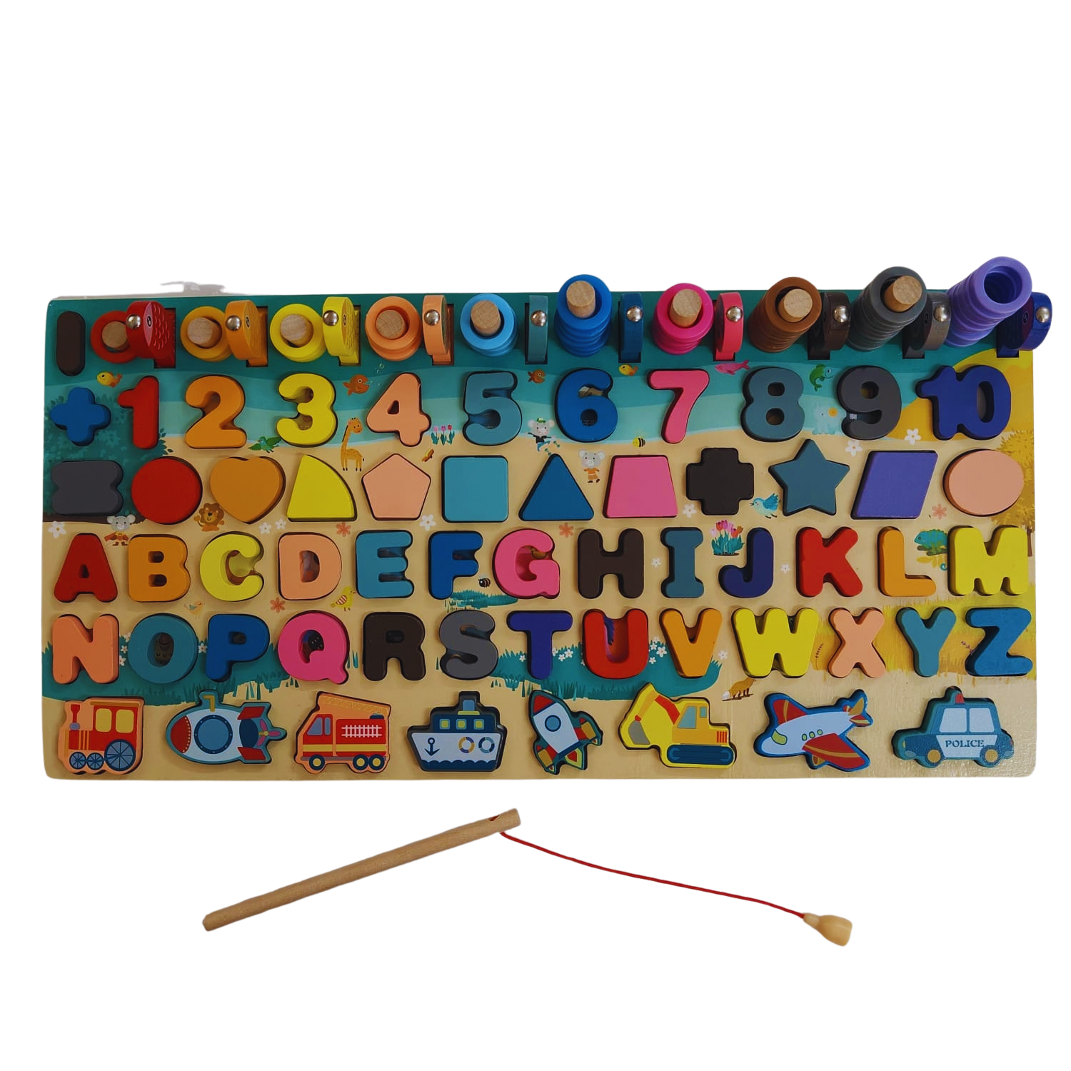 7 in 1 Traffic Board Game