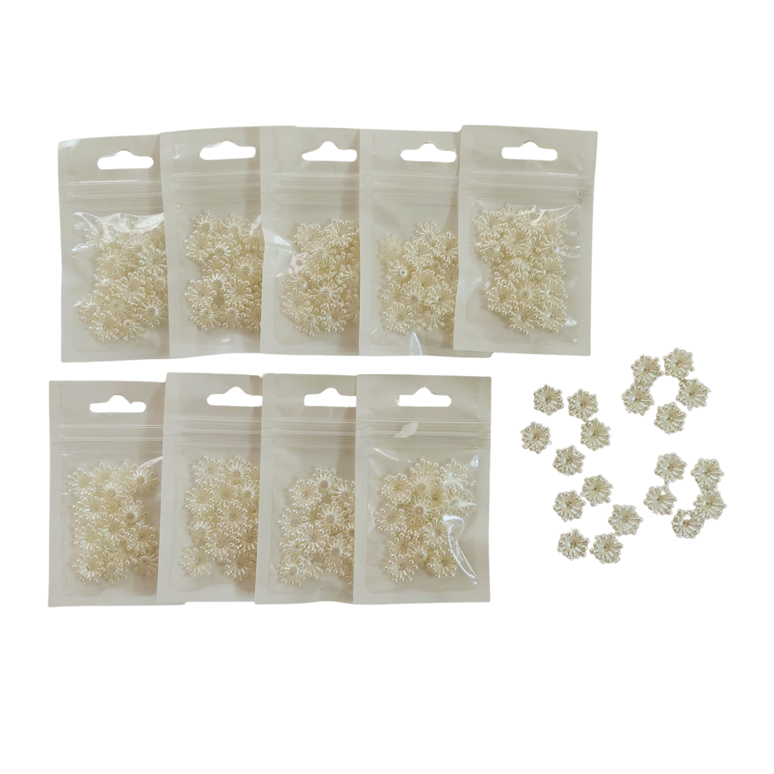 Artificial Flower Embellishment (Each Packets 20 Pcs)