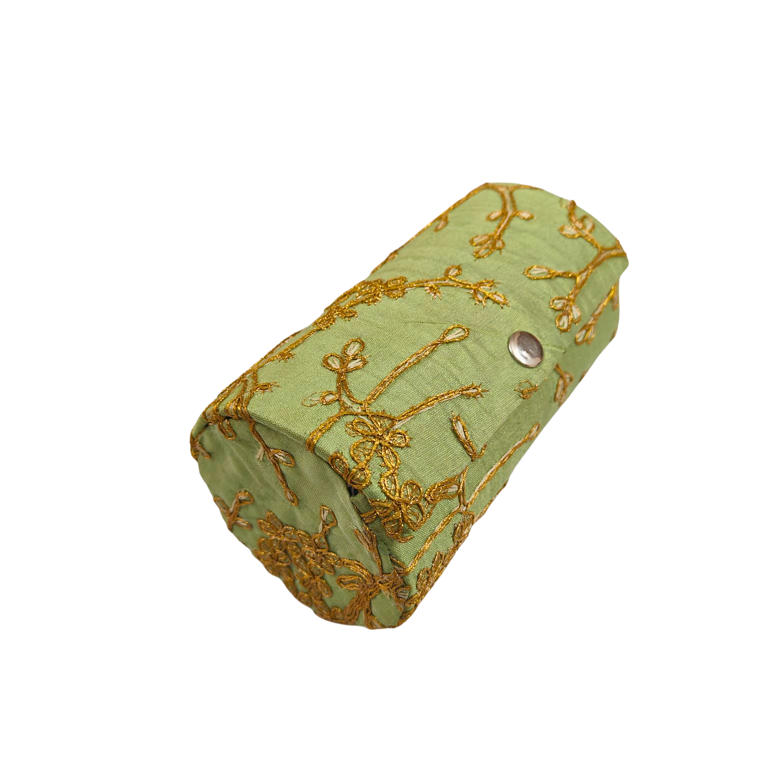 Handmade Embroidered Round Bangle Gift Box - Big - Image 10