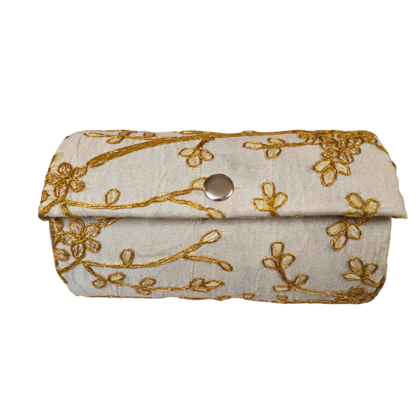 Handmade Embroidered Round Bangle Gift Box - Big - Image 11