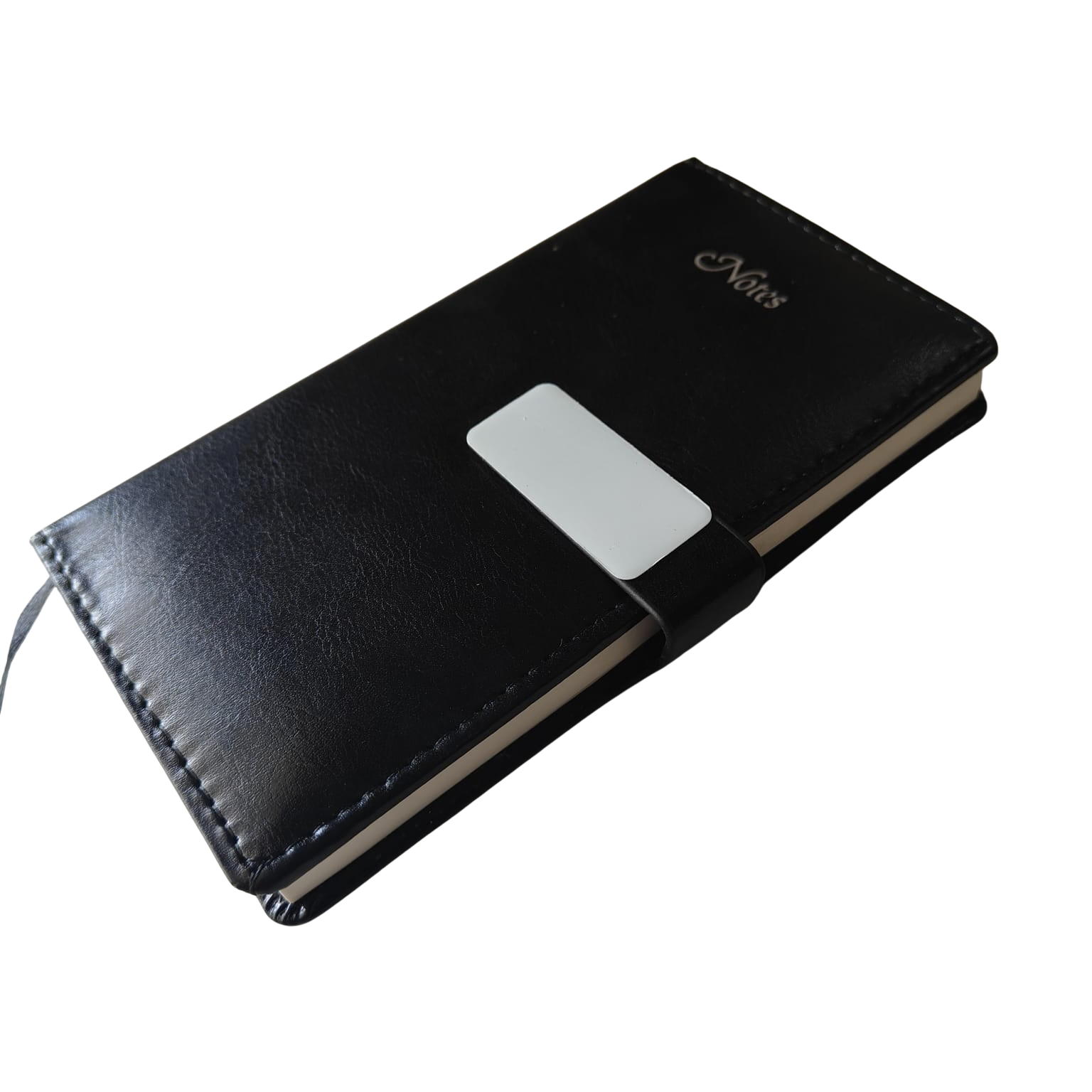 Leather Personal Diary -Medium with Magnet Lock Size - Image 7