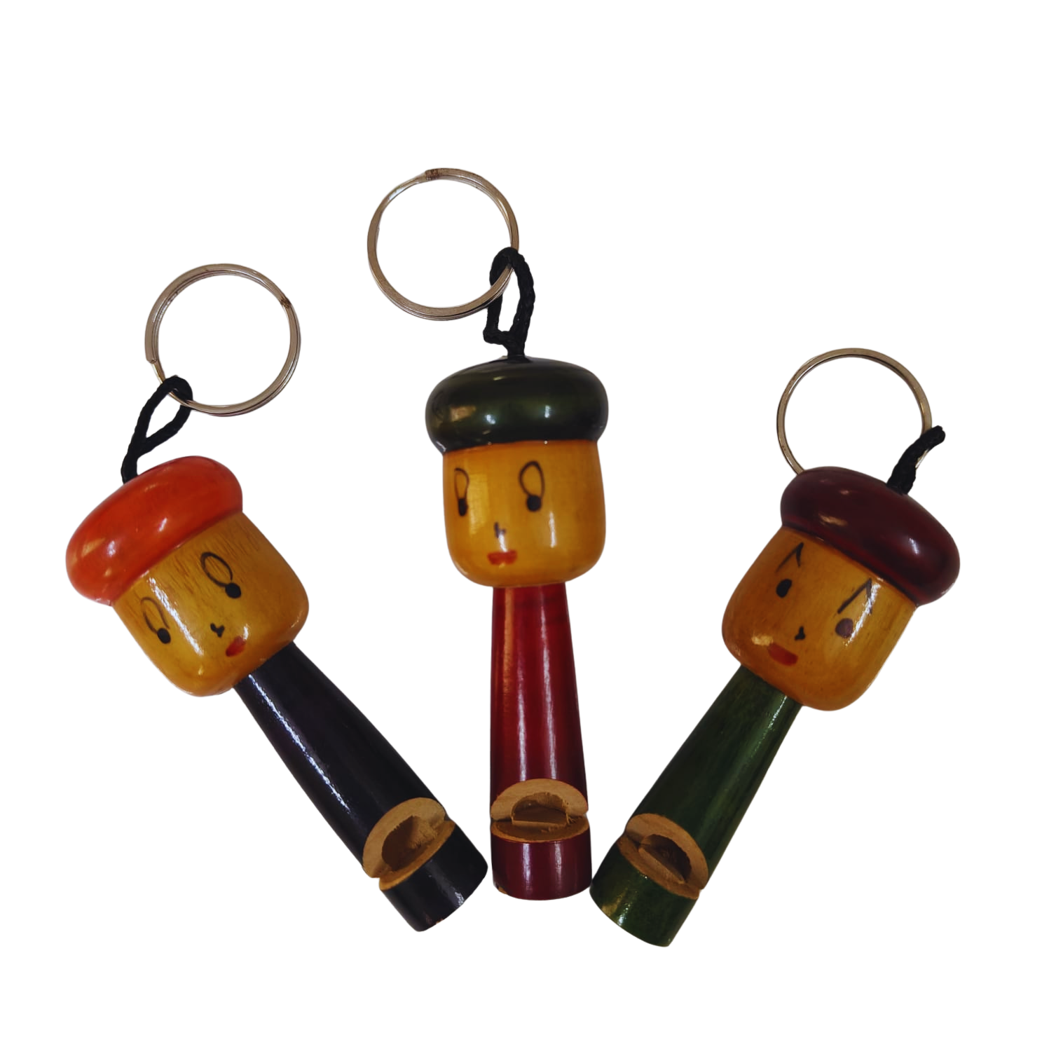 Man Whistle with Key Chain