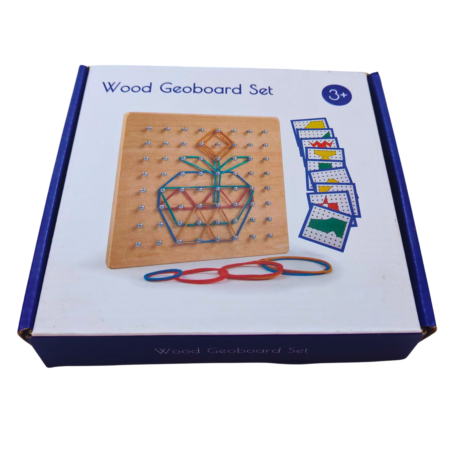 Wooden Geoboard Set