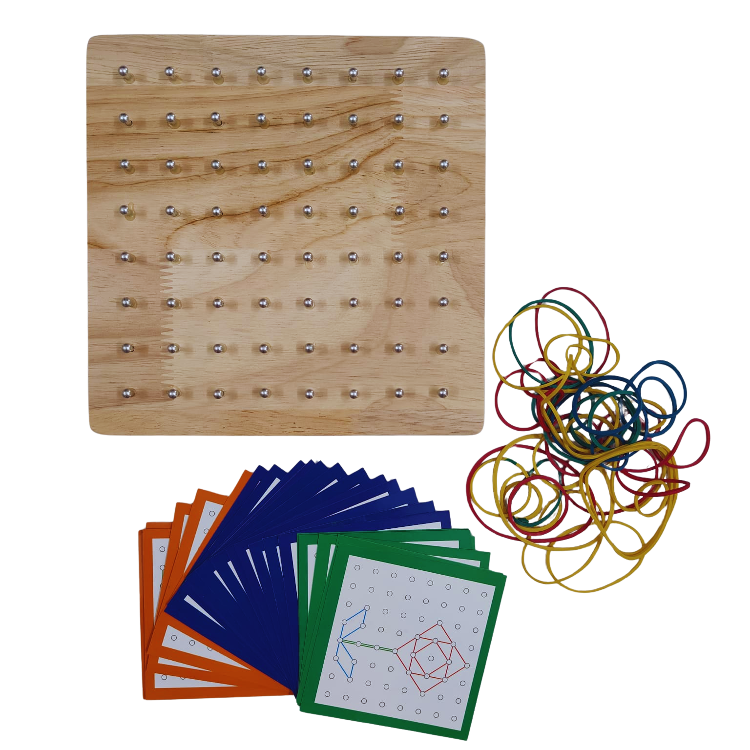 Wooden Geoboard Set - Image 5