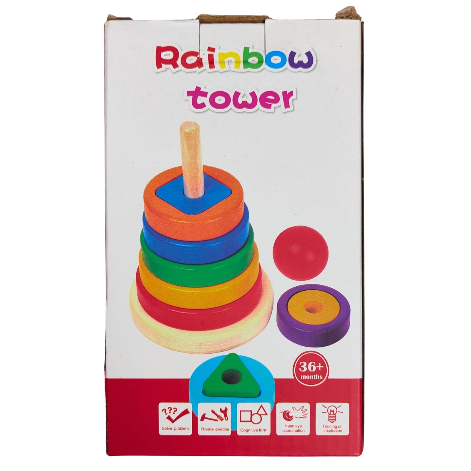 Rainbow Ring Tower Geometric Shape Recognition - Image 6