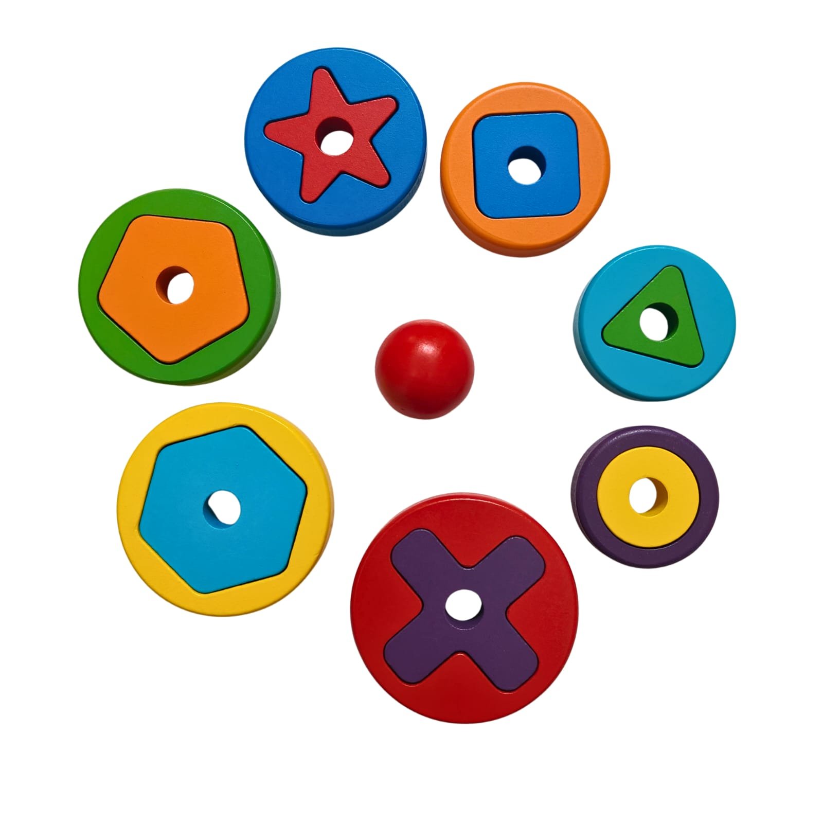 Rainbow Ring Tower Geometric Shape Recognition - Image 4