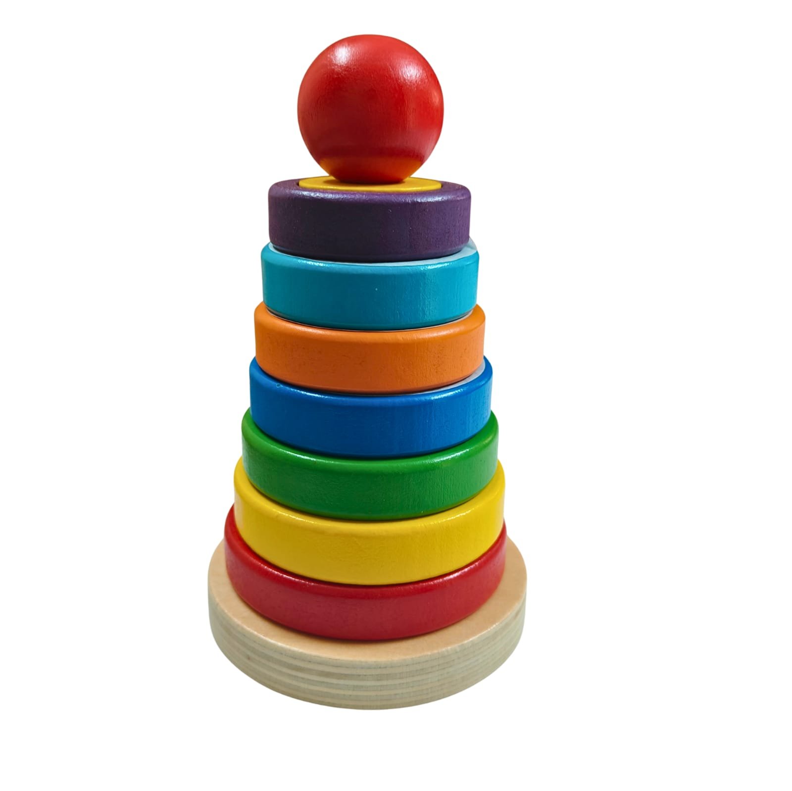 Rainbow Ring Tower Geometric Shape Recognition