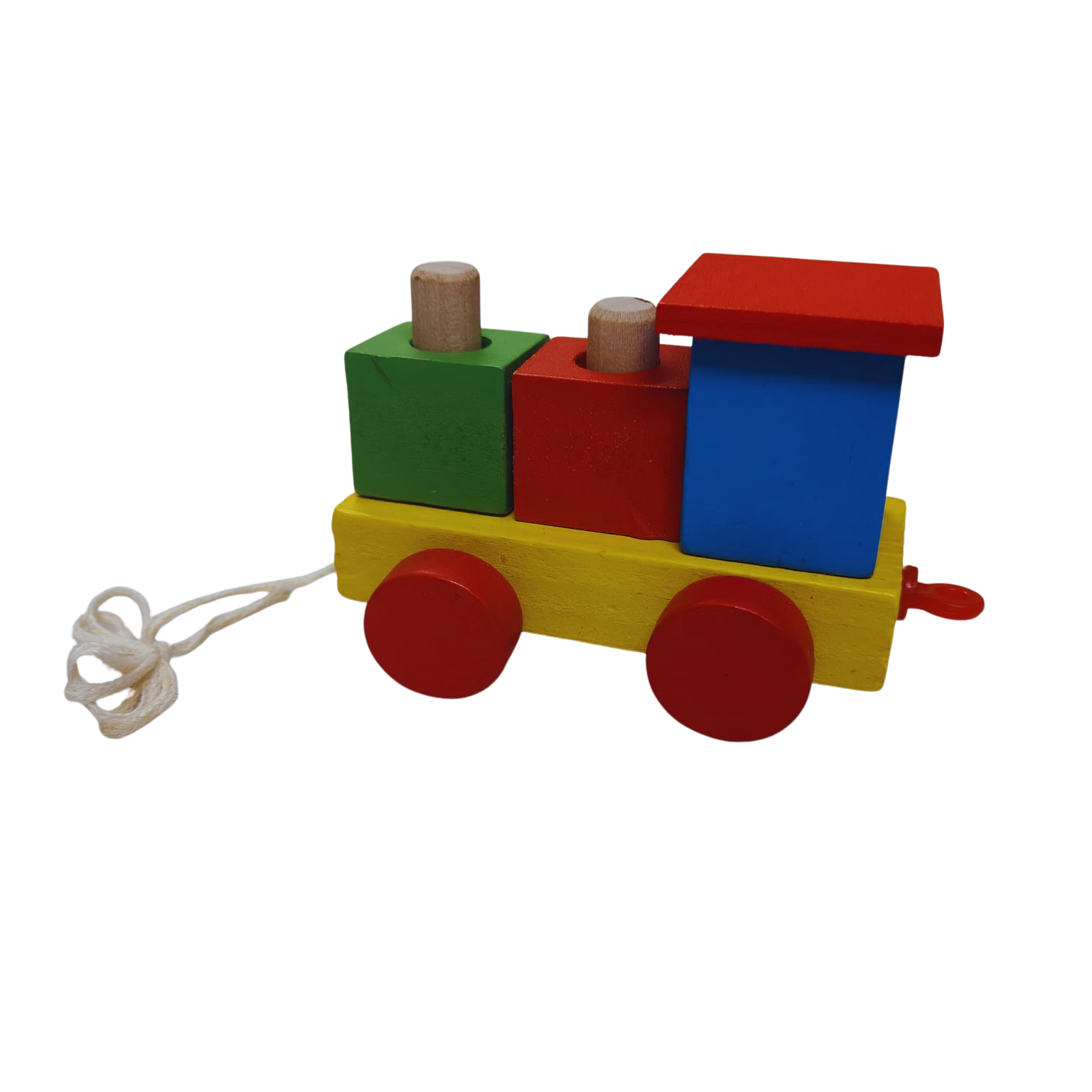 Wooden Building Blocks Train - Image 4