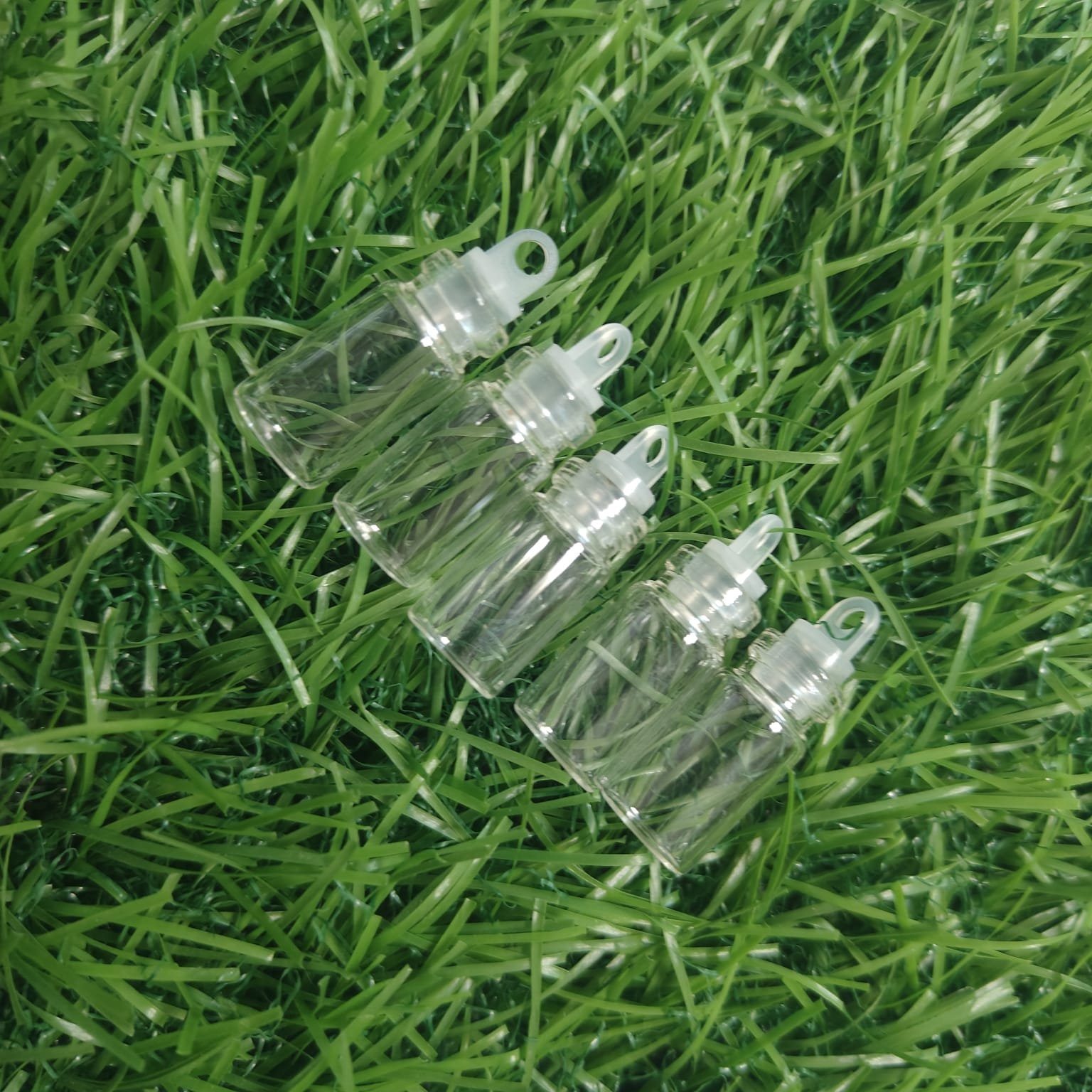 Glass Bottle with Cap (10mm*26mm) Miniature