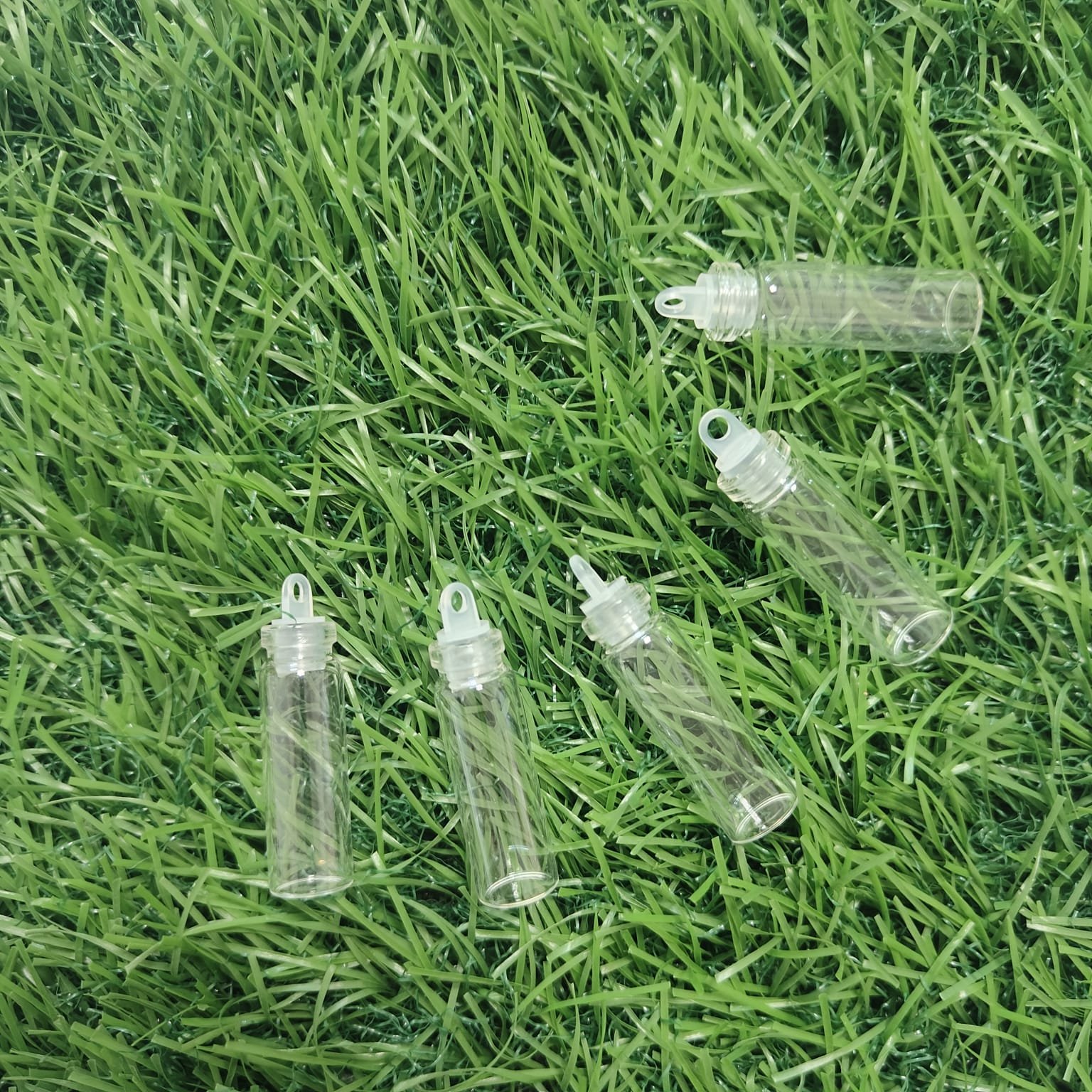 Glass Bottle with Cap (11mm*35mm) Miniature